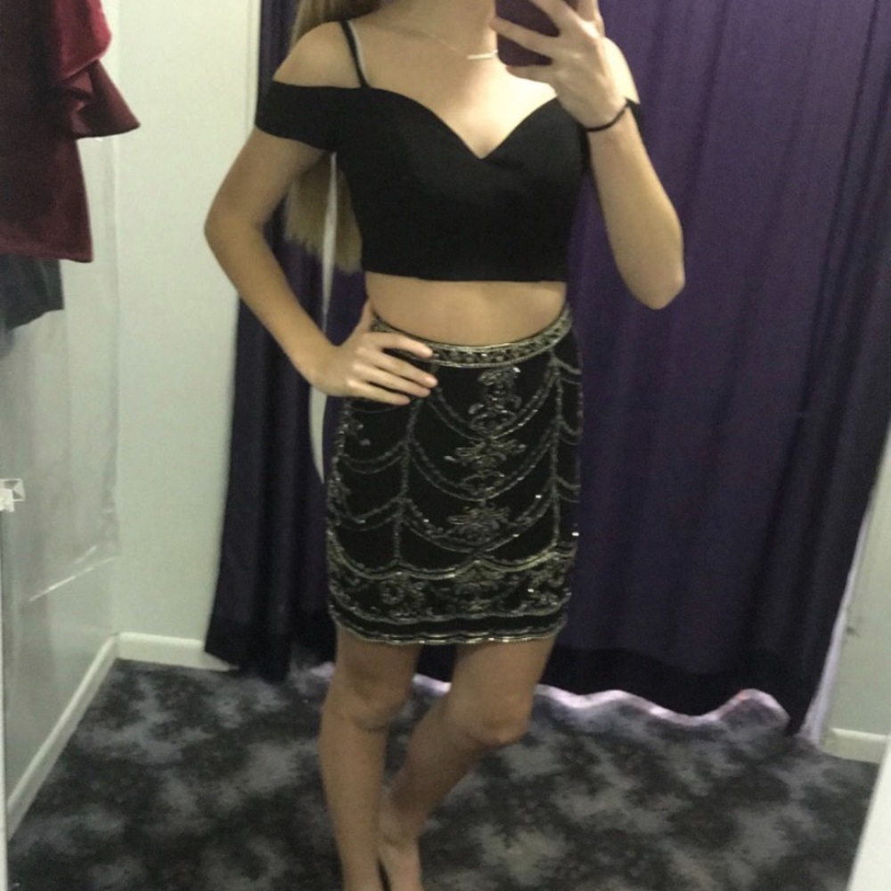 Rachel Allan formal dress